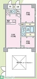 Sky Clair 2LDKの間取図画像
