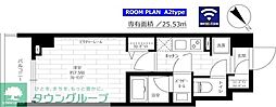 ステージファースト浅草桜橋 1Kの間取図画像