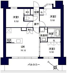 間取図画像 3LDK