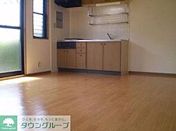 JR総武線 新検見川駅 徒歩18分の賃貸アパート 1階3LDKのリビング/ダイニング