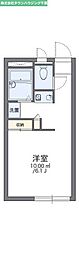 レオパレスプレミール 1Kの間取図画像