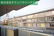 2階からの景色になります。