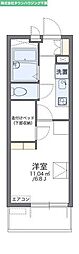 レオパレス千葉中央都町 1Kの間取図画像