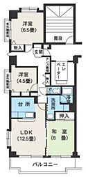 チェリーロードヒル瑞穂 3LDKの間取図画像