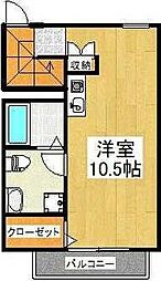ツインコートタマガワ ワンルームの間取図画像