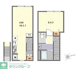 サザンロード芦花公園 1LDKの間取図画像