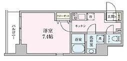 BREEZE 1Kの間取図画像