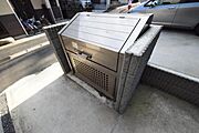 入居者専用ごみステーションです