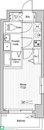 Nステージ西船橋2 1Kの間取図画像