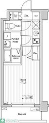 Nステージ西船橋2 1Kの間取図画像