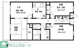 ファインコート3110 3LDKの間取図画像