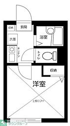 フェッロヴィア桜台 304 3階1Kの間取り