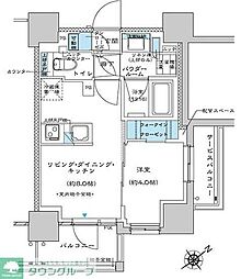 PREMIST板橋 1LDKの間取図画像