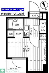 ステージグランデ文京小石川 1Kの間取図画像