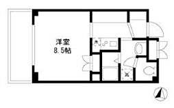 JUSTWELL 1Kの間取図画像