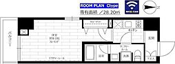 ステージグランデ目白学習院下 1Kの間取図画像