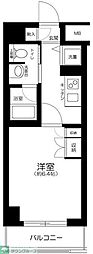 AXAS板橋本町 1Kの間取図画像