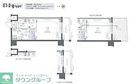 ZOOM板橋大山 1Kの間取図画像