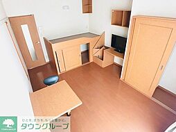 レオパレスルーチェ 1階1Kのリビング/ダイニング