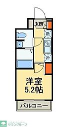 間取図画像 1K