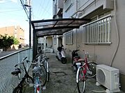 屋根付き駐輪場
