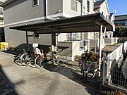 屋根付き駐輪場