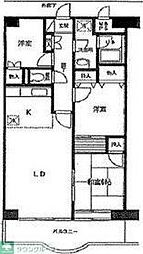 シラカワパレス 3LDKの間取図画像