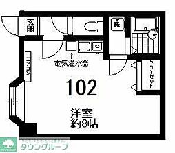 コンフォート我孫子 ワンルームの間取図画像