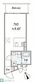 thetriasKASHIWA7階7.7万円
