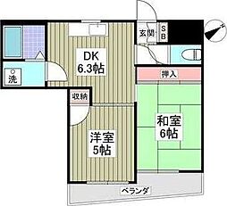 間取図画像 2DK