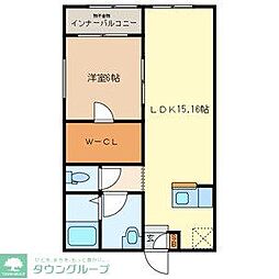 I・M・A5 1LDKの間取図画像