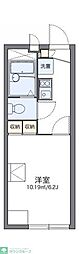 レオパレスパラディーゾ 1Kの間取図画像