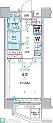 GENOVIA西川口IV 1Kの間取図画像