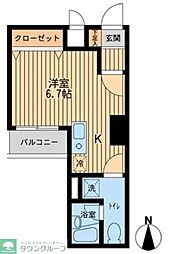 間取図画像 ワンルーム