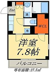 FineHill 1Kの間取図画像