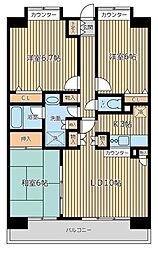 CITYSPIRE西葛西 2SLDKの間取図画像