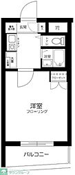 ソアール永福町 1Kの間取図画像