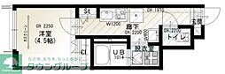 ソルナクレイシア荻窪IV 1Kの間取図画像