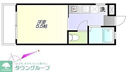 アイリス荻窪 1Kの間取図画像