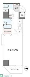 ガラ・ステージ国分寺 1Kの間取図画像