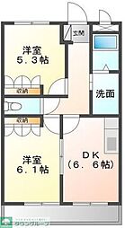 間取図画像 2DK