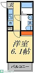 PREMIAGE川口 1Kの間取図画像