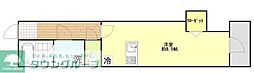 越谷市千間台西4丁目アパート 1Kの間取図画像