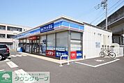 ローソン八潮新葛西橋店 657m