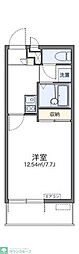 レオパレスシャルマン 1Kの間取図画像