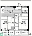 ビレッジハウス小比企6号棟5階5.6万円