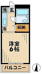 間取図画像 ワンルーム