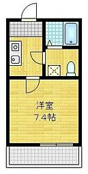 間取図画像 1K