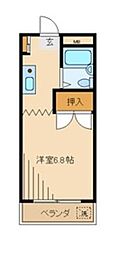 間取図画像 1K