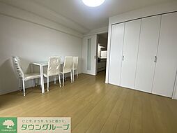 北松戸第二ローヤルコーポ 9階2Kのリビング/ダイニング